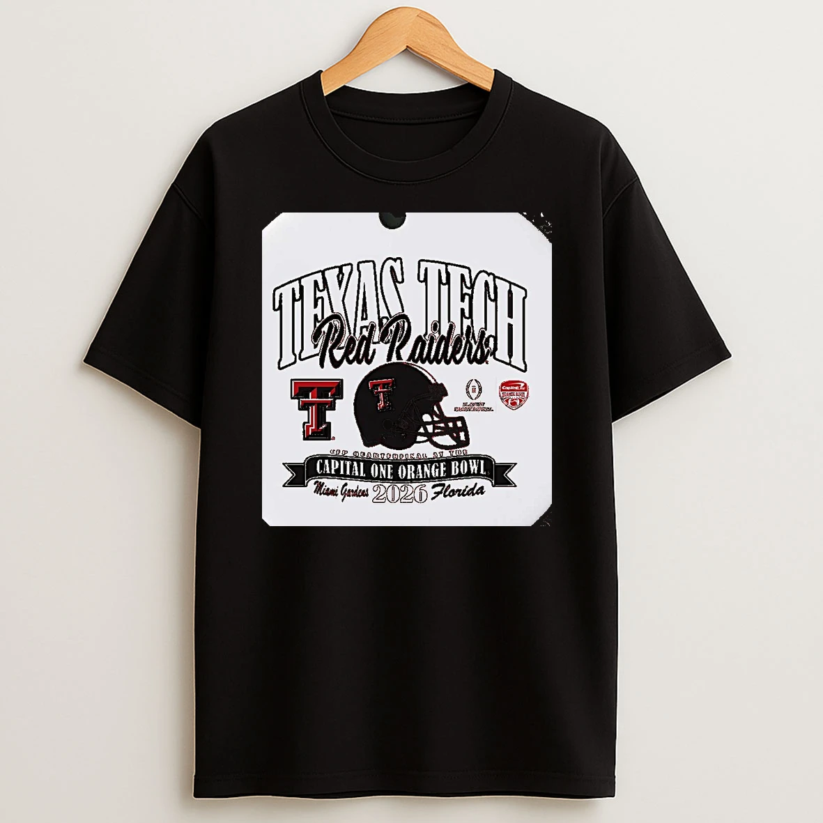 Texas Tech Red Raiders 2026 Orange Bowl Cfp Quarterfinal Christmas T Shirt
