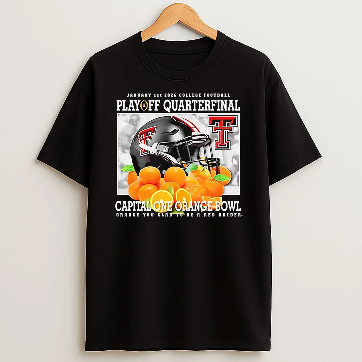 Texas Tech Red Raiders 2026 Orange Bowl T Shirt