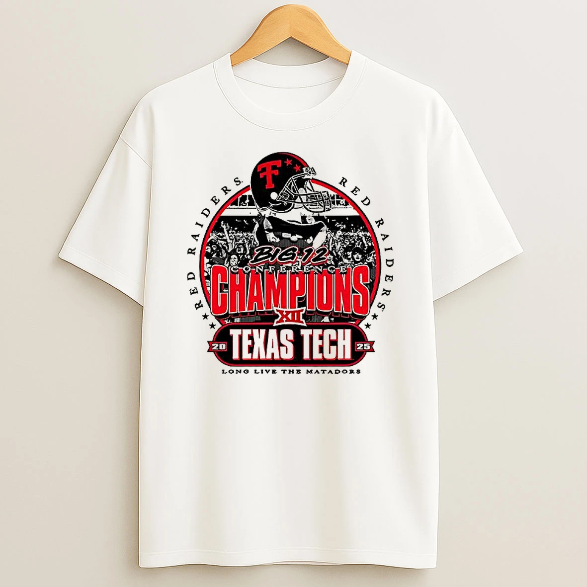 Texas Tech Red Raiders Big 12 Conference Champions Long Live The Matadors T Shirt