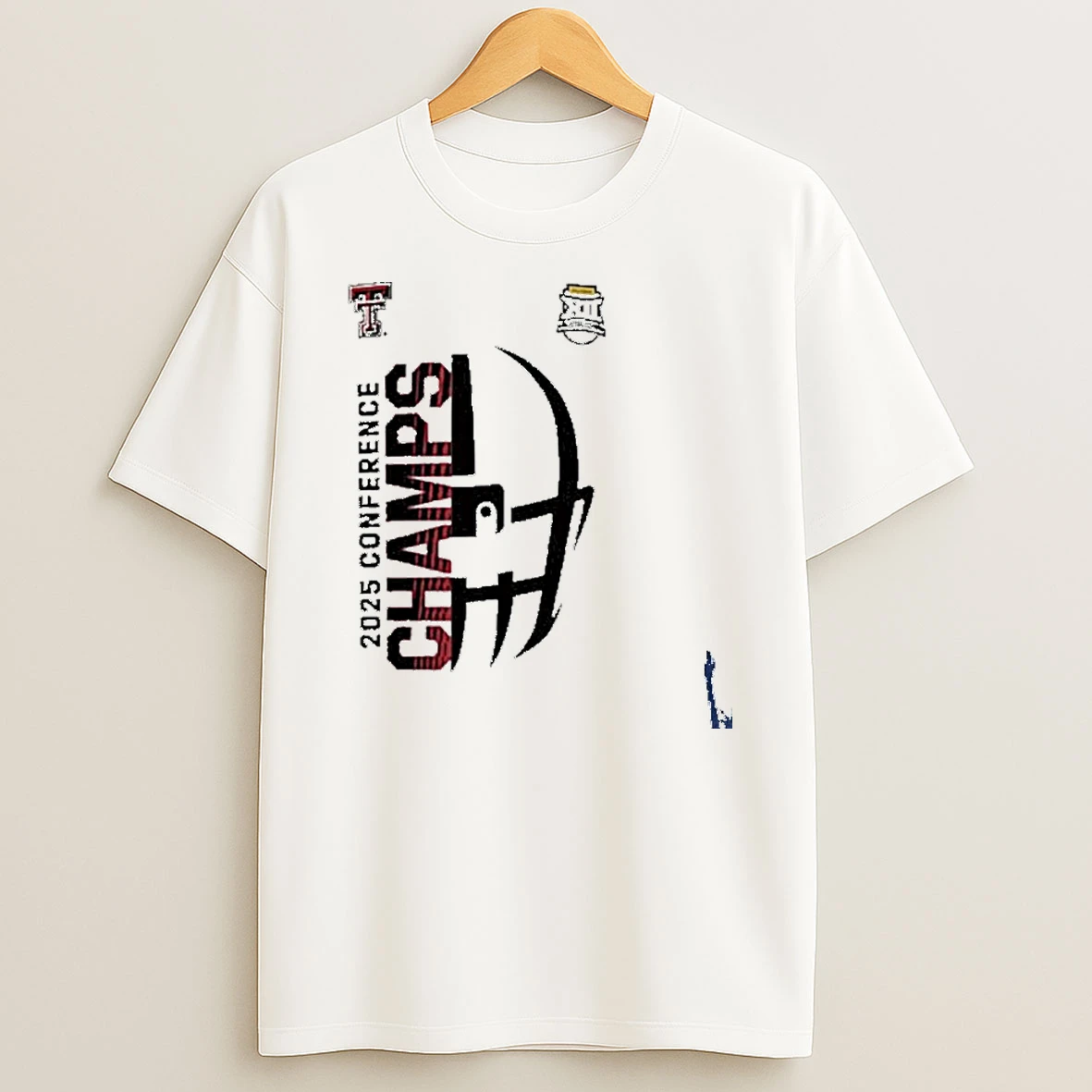Texas Tech Red Raiders Big 12 Football Champions Face T Shirt