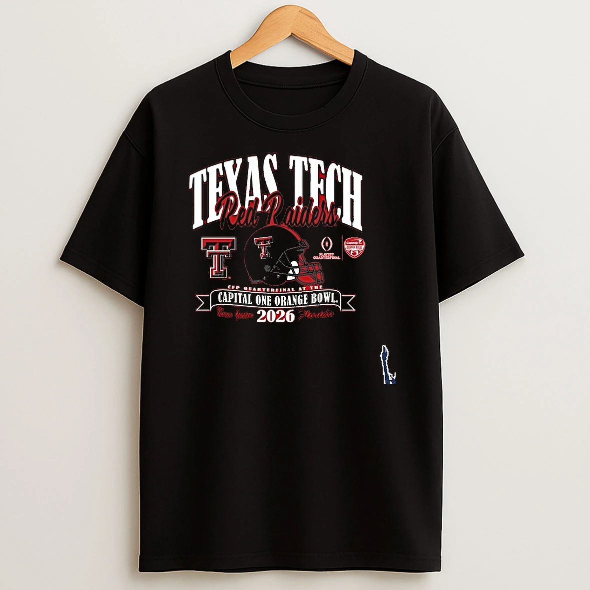 Texas Tech Red Raiders Cfp 2026 Orange Bowl T Shirt