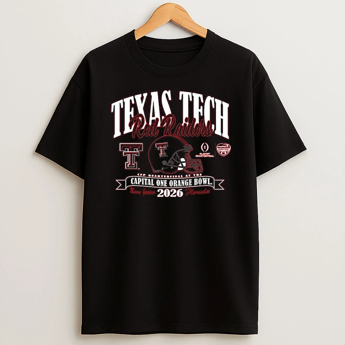 Texas Tech Red Raiders College Football Playoff 2026 Orange Bowl T Shirt