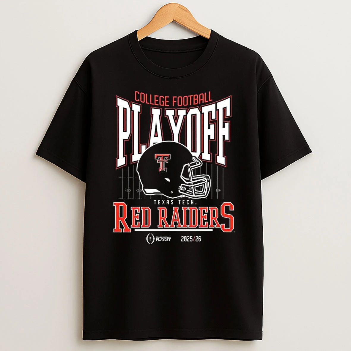 Texas Tech Red Raiders College Football Playoff Helmet 2025 T Shirt