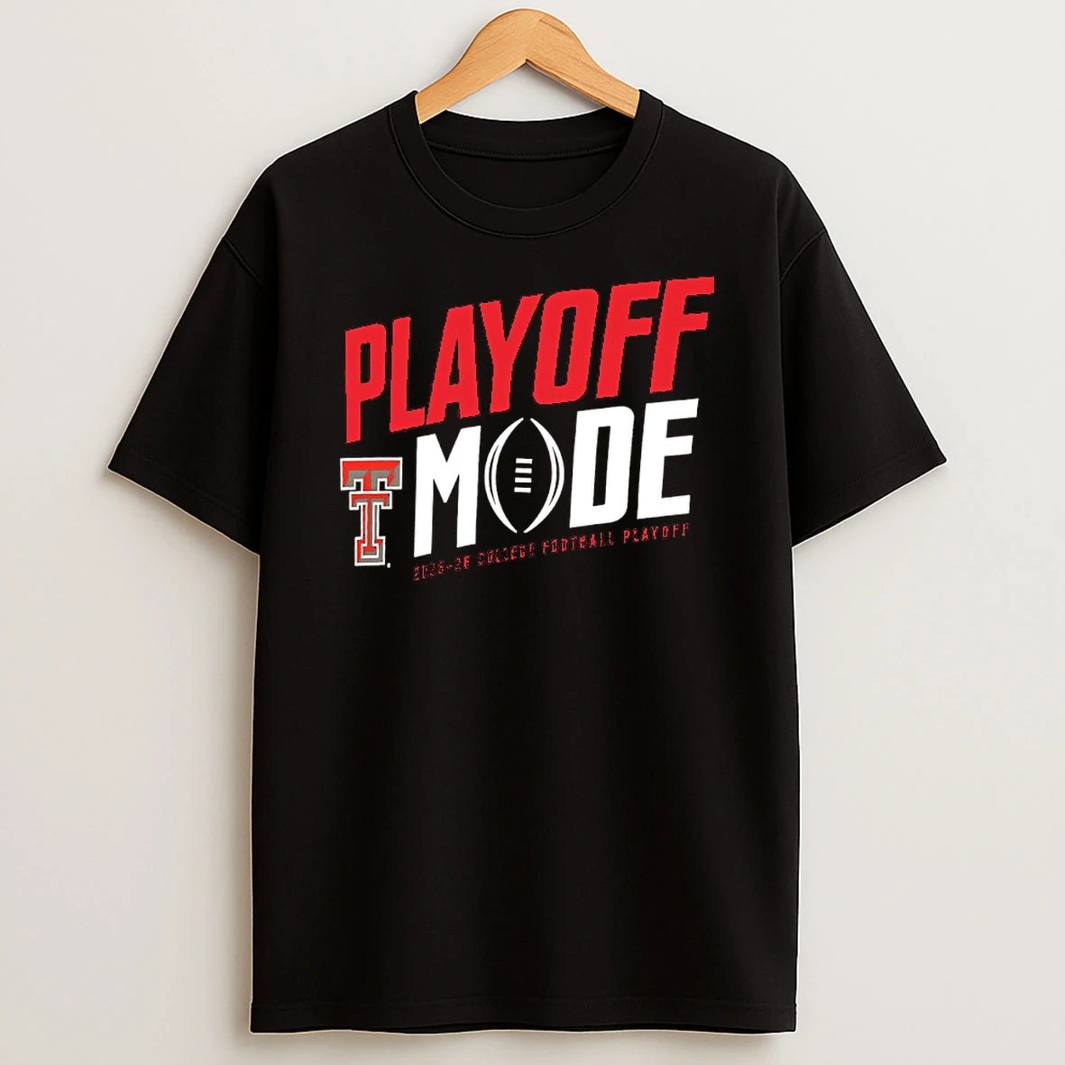 Texas Tech Red Raiders College Football Playoff Pass Protection 2025 26 T Shirt