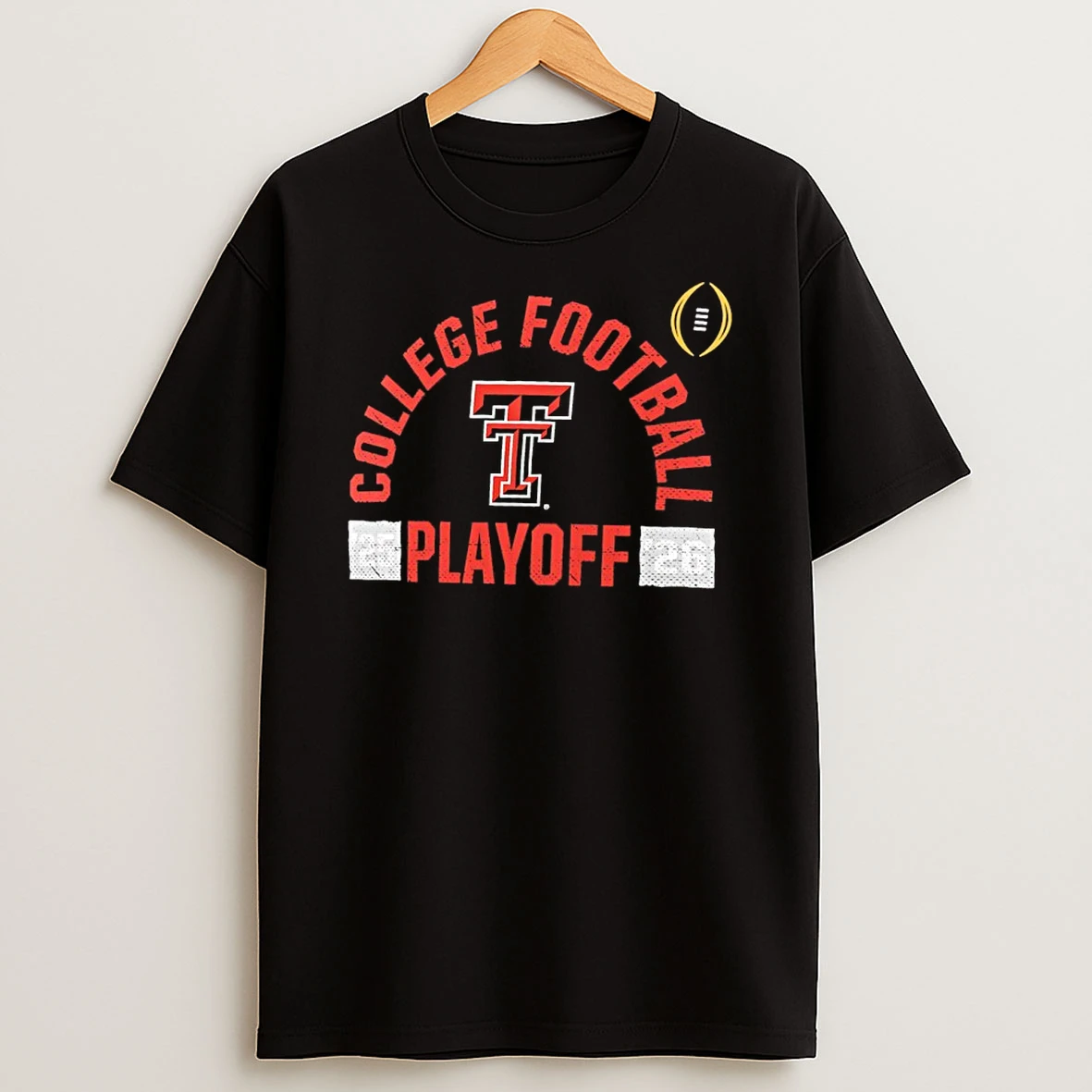 Texas Tech Red Raiders College Football Playoff Touchdown Glory 2025 26 T Shirt