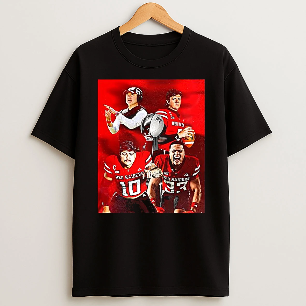 Texas Tech Red Raiders Cougars In The Big 12 Championship T Shirt
