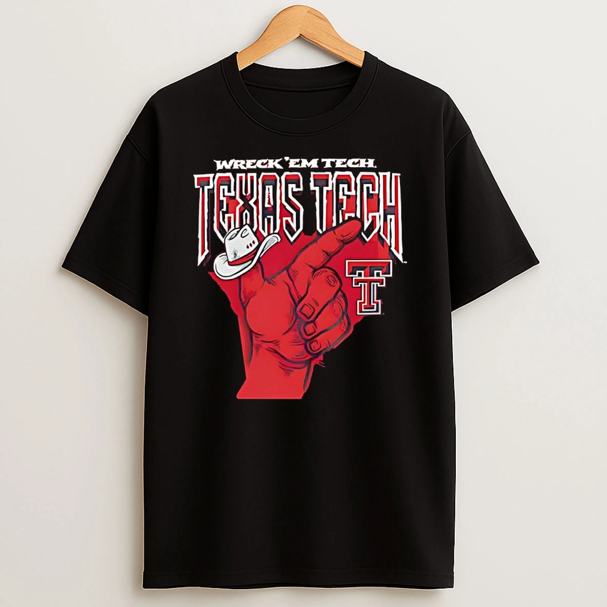 Texas Tech Red Raiders Cowboy Hand T Shirt