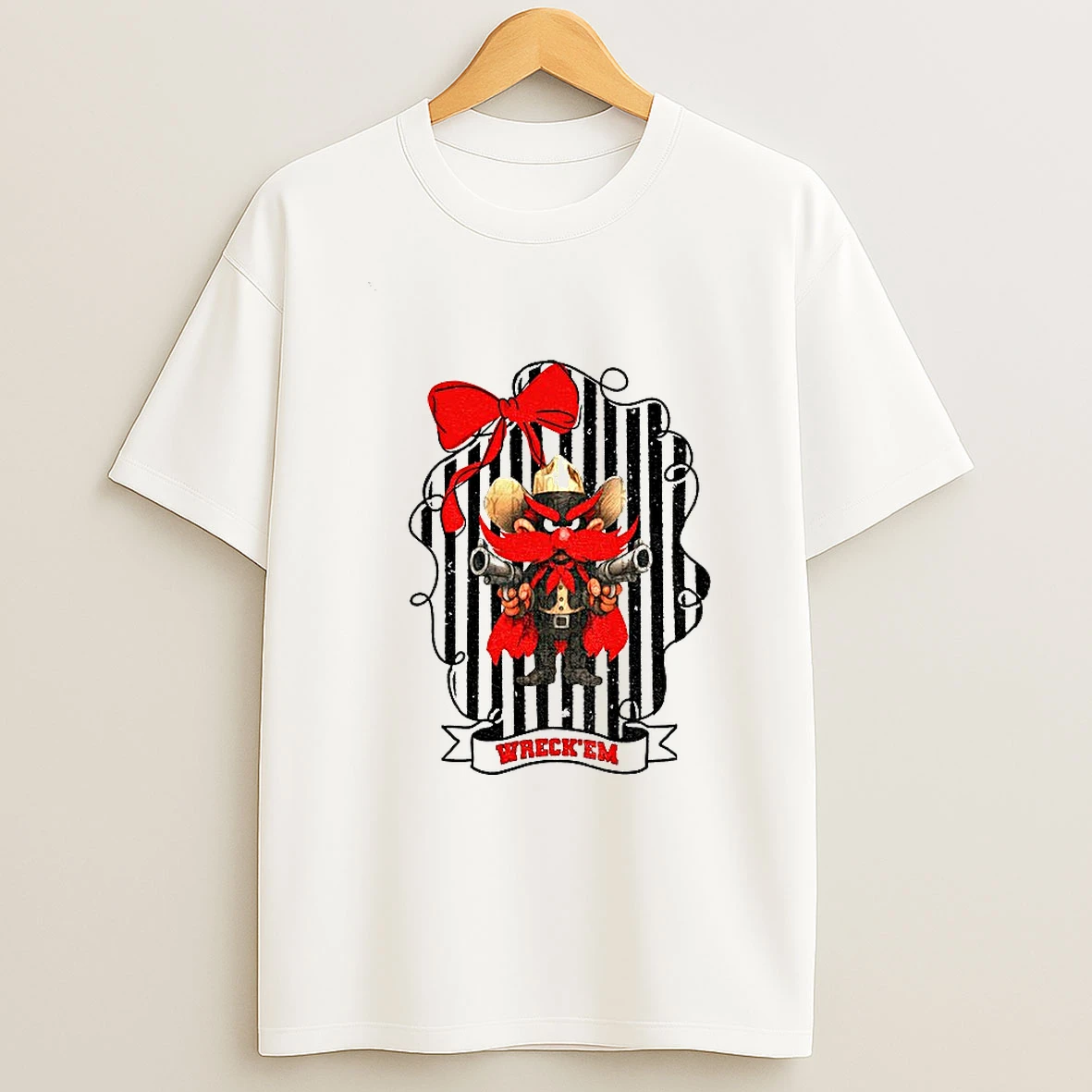 Texas Tech Red Raiders Mascot Game Day Football 2025 Vintage T Shirt