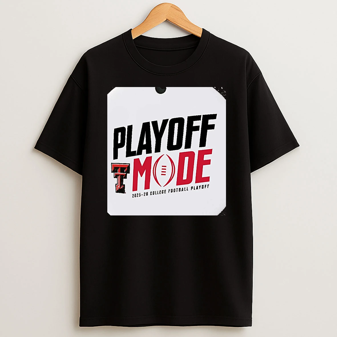 Texas Tech Red Raiders Playoff Mode 2025 26 College Football Playoff Christmas T Shirt