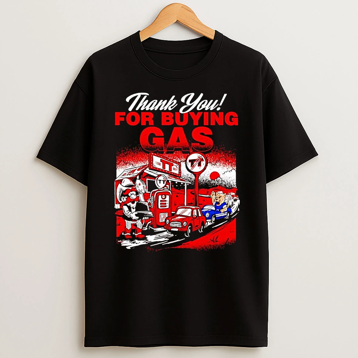 Texas Tech Red Raiders Thank You For Buying Gas 2025 T Shirt