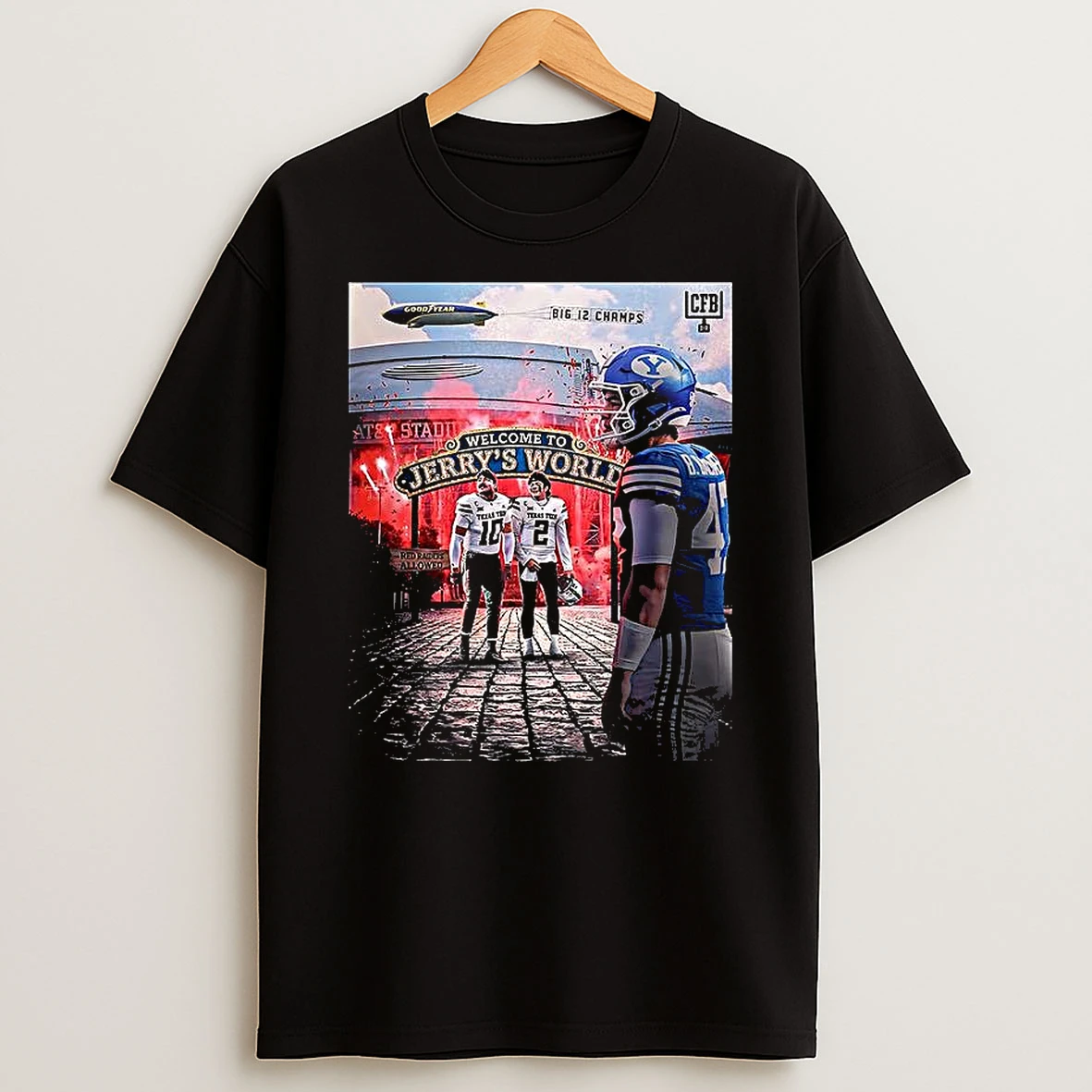 Texas Tech Red Raiders Welcome To Jerrys World T Shirt