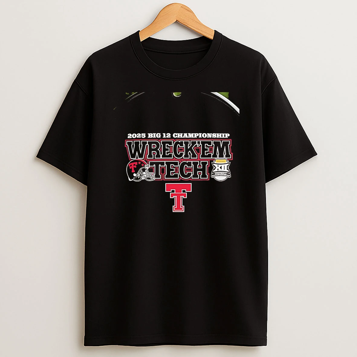 Texas Tech Red Raiders Wreckem Tech 2025 Big 12 Champions Chriast T Shirt