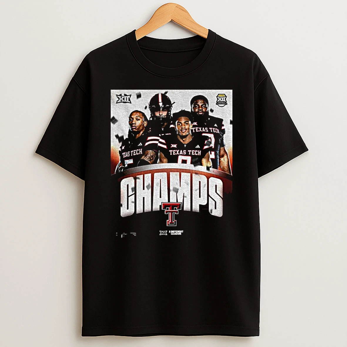 Texas Tech Reigns 2025 Big 12 Football Champions T Shirt