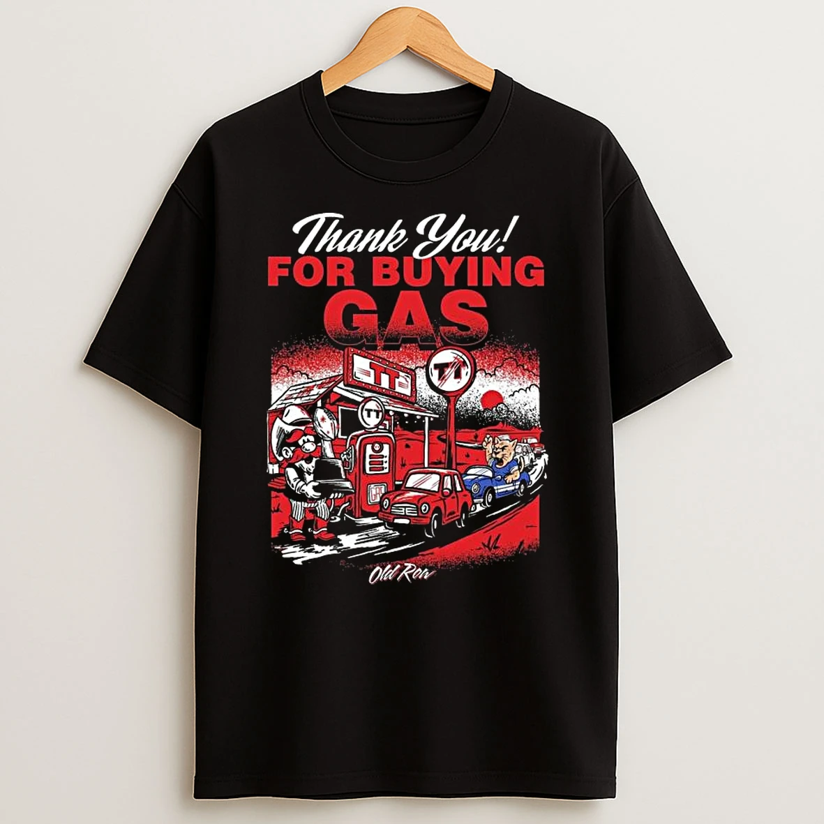 Texas Tech Thank You For Buying Gas Texas Tech Wins The Big 12 Championship T Shirt