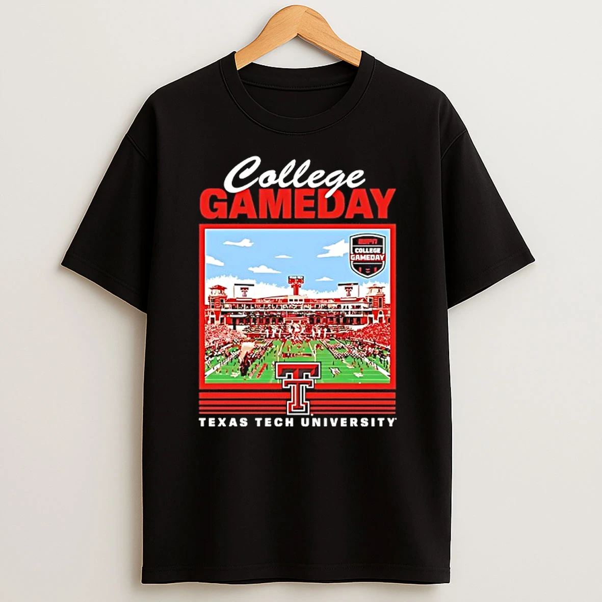 Texas Tech University College Gameday Stadium T Shirt