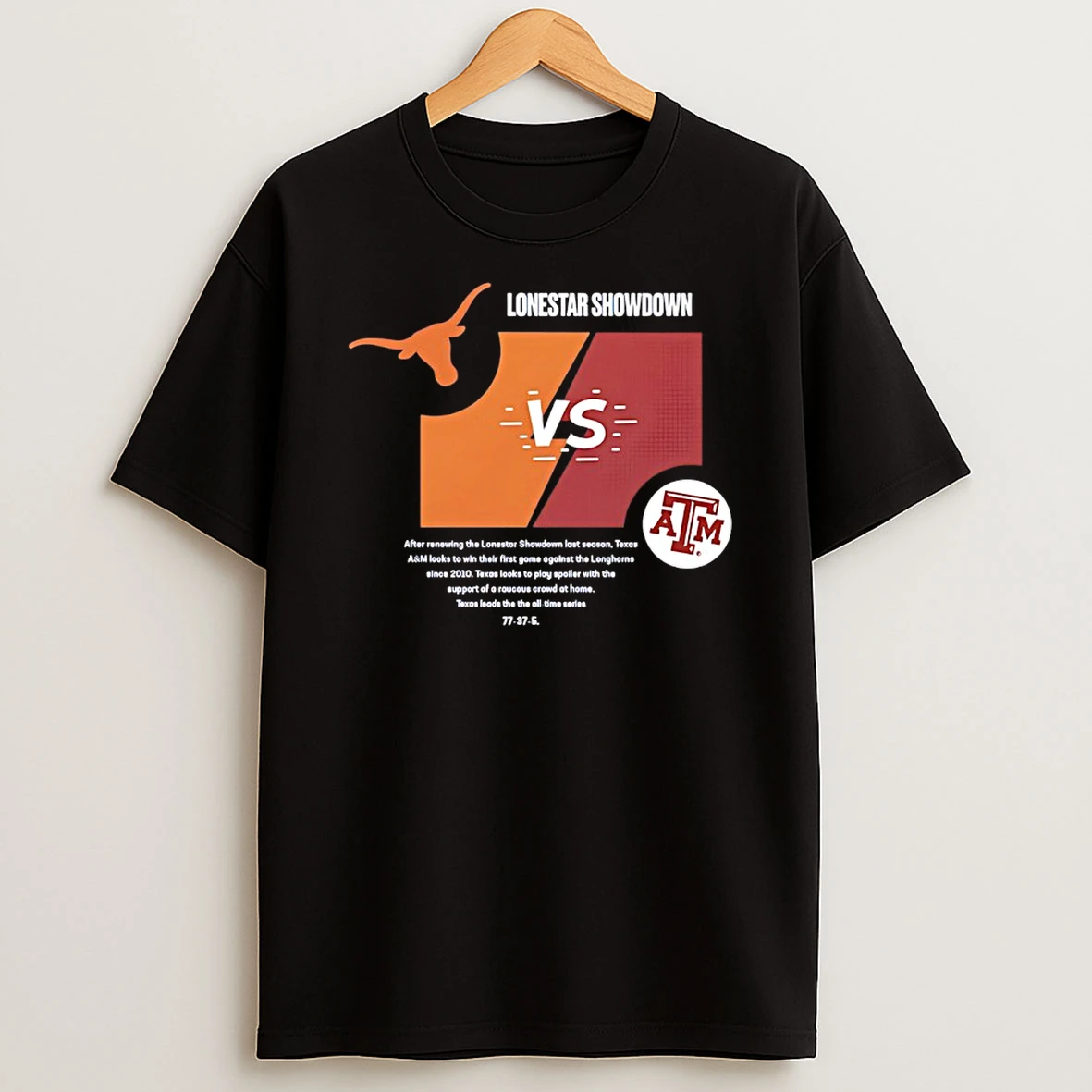 Texas Vs Texas Am 2025 Border Battle T Shirt