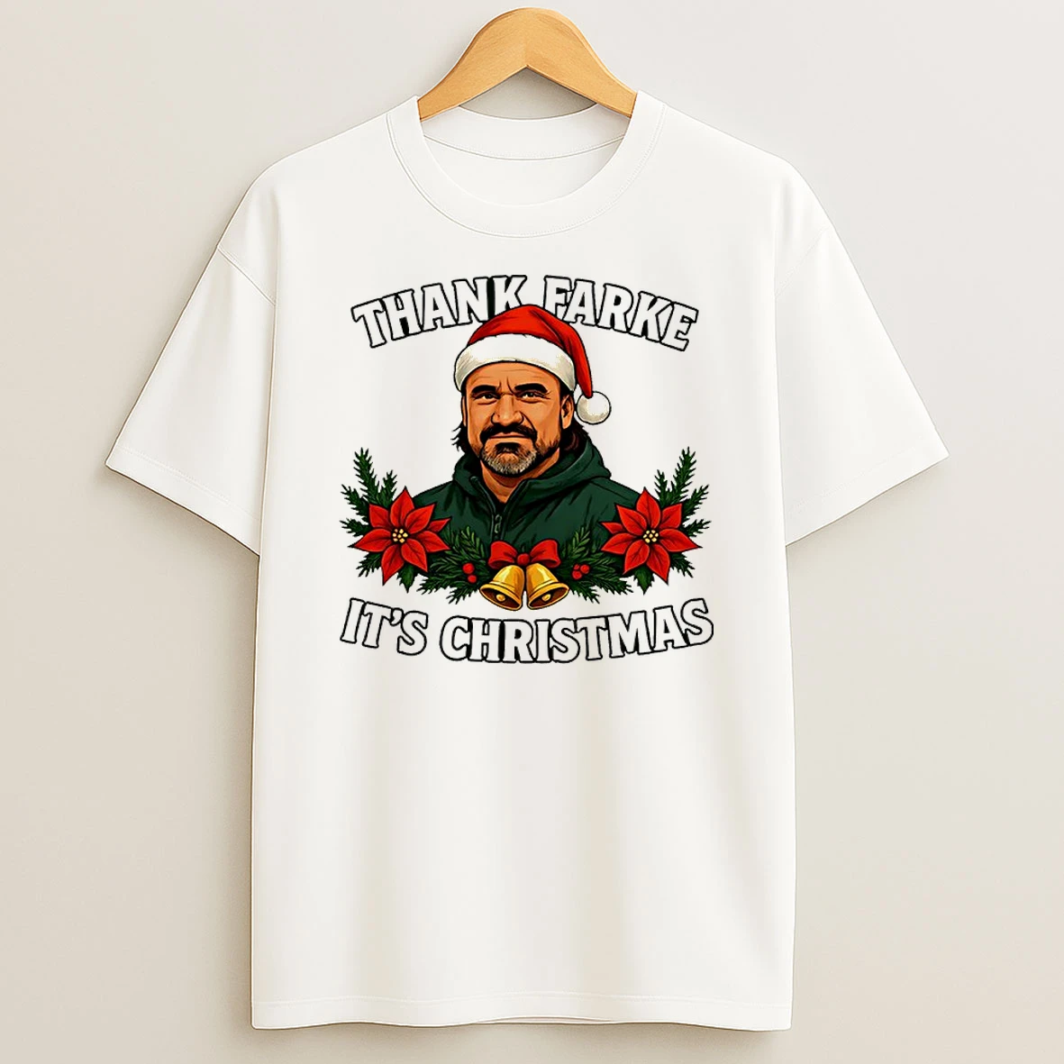 Thank Farke Its Christmas Leeds Utd T Shirt