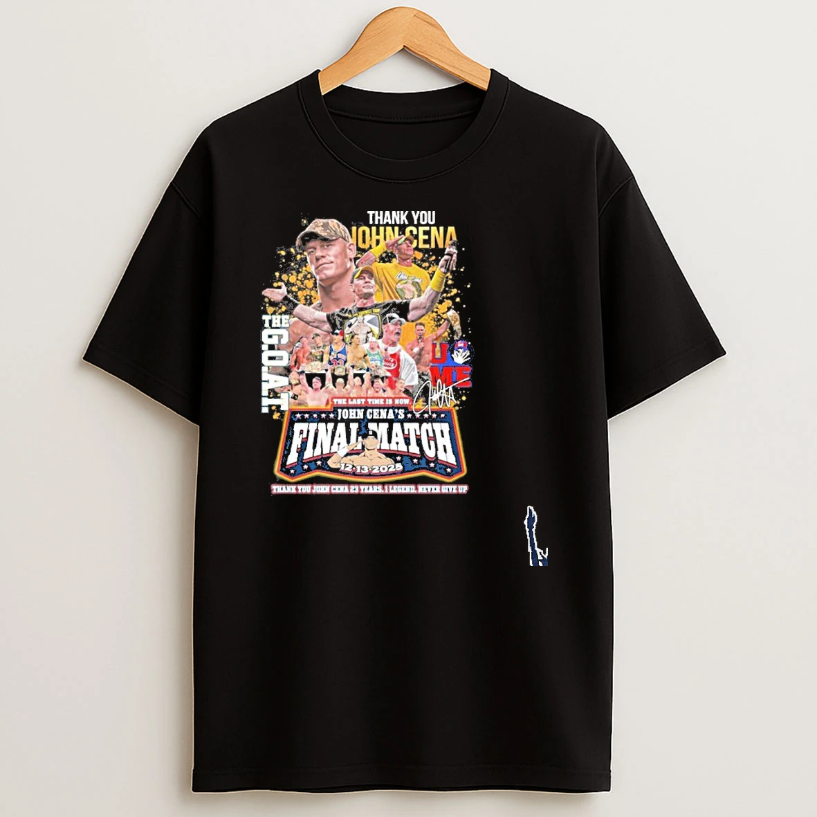 Thank You John Cena Final Match 2025 T Shirt
