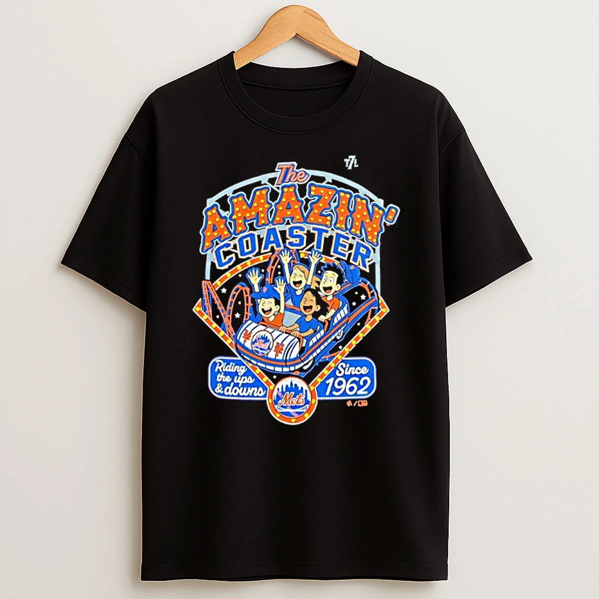 The Amazin Coaster Ny Mets Riding The Ups Downs Since 1962 T Shirt