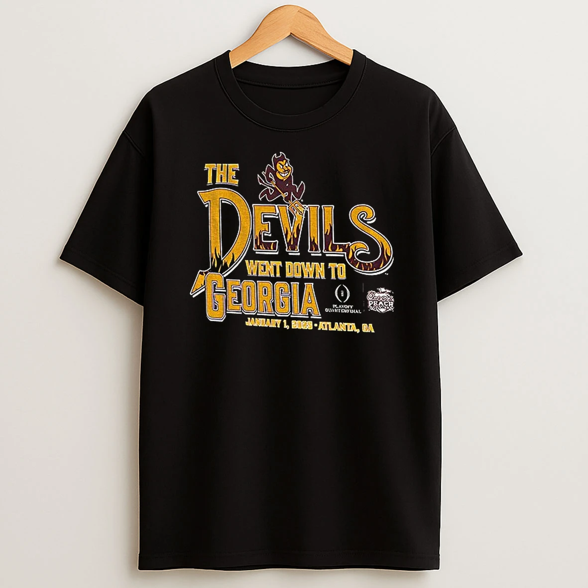 The Arizona State Sun Devils Went Down To Georgia Jan 1 T Shirt