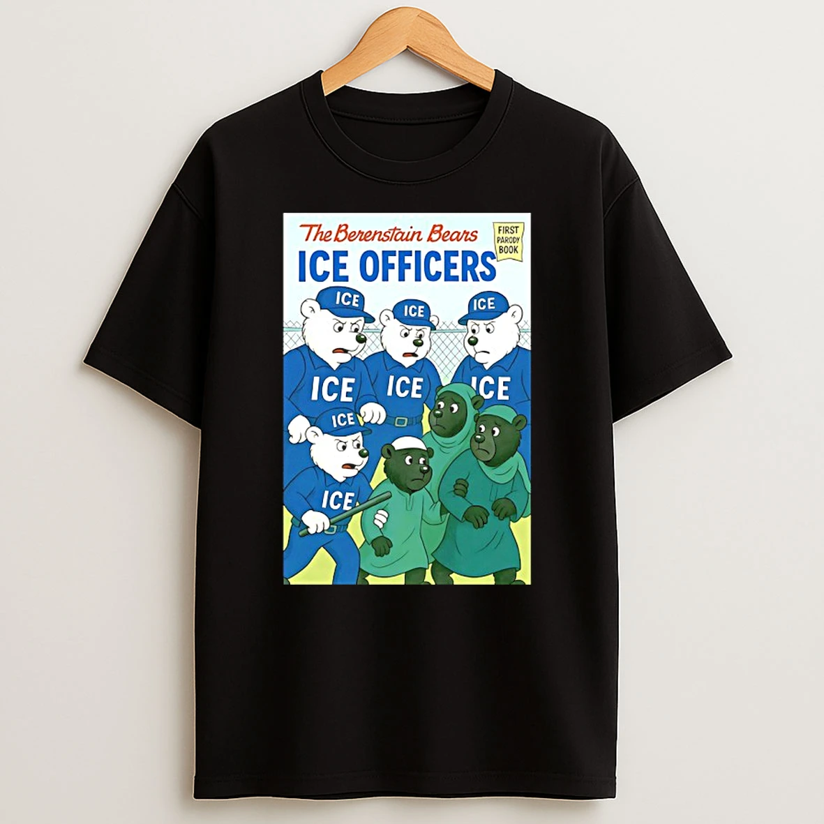 The Berenstain Bears Ice Officers T Shirt