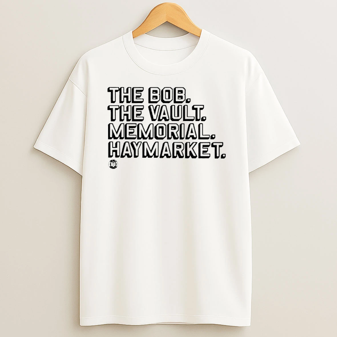 The Bob The Vault Memorial Haymarket T Shirt