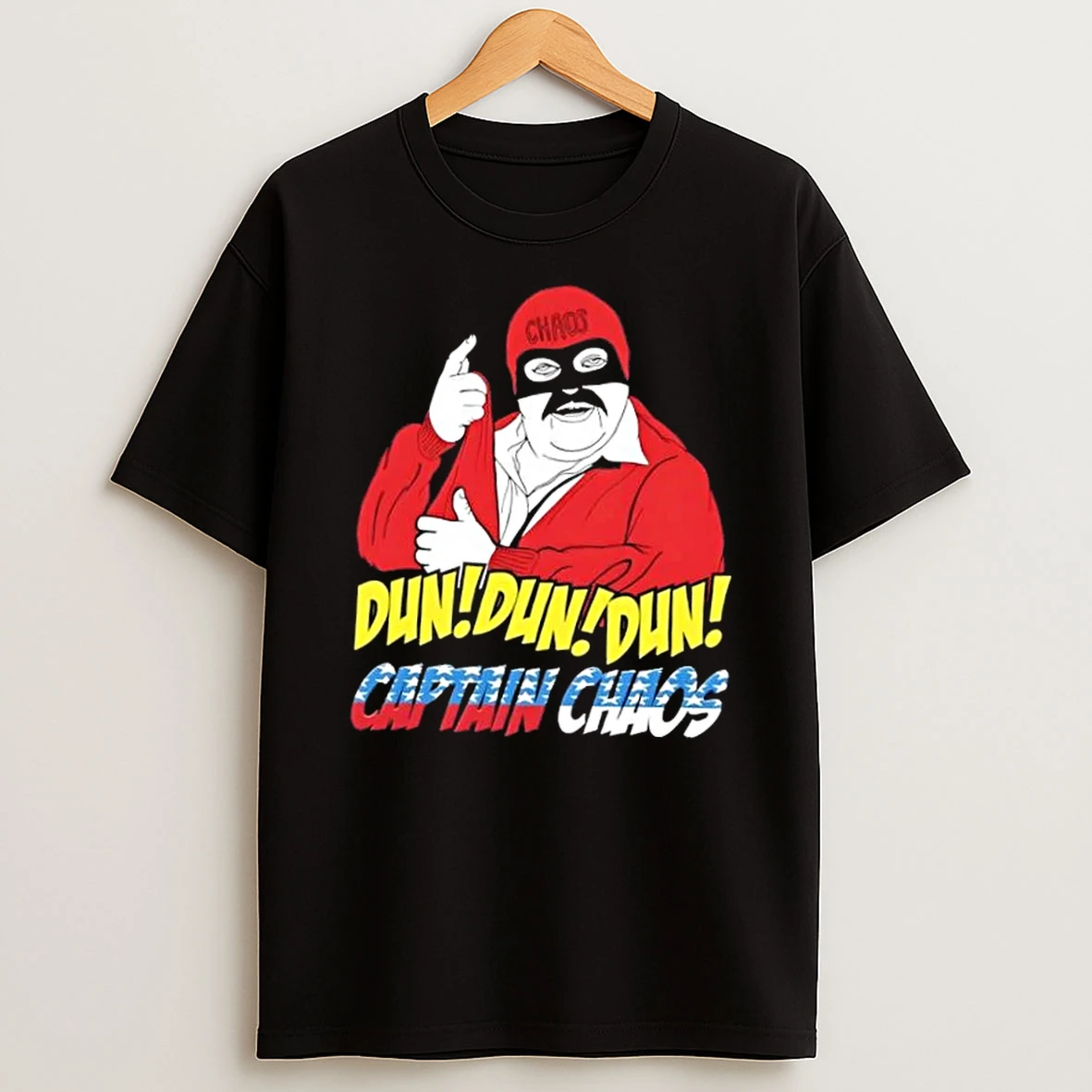 The Cannonball Run Dun Dun Dun Captain Chaos T Shirt