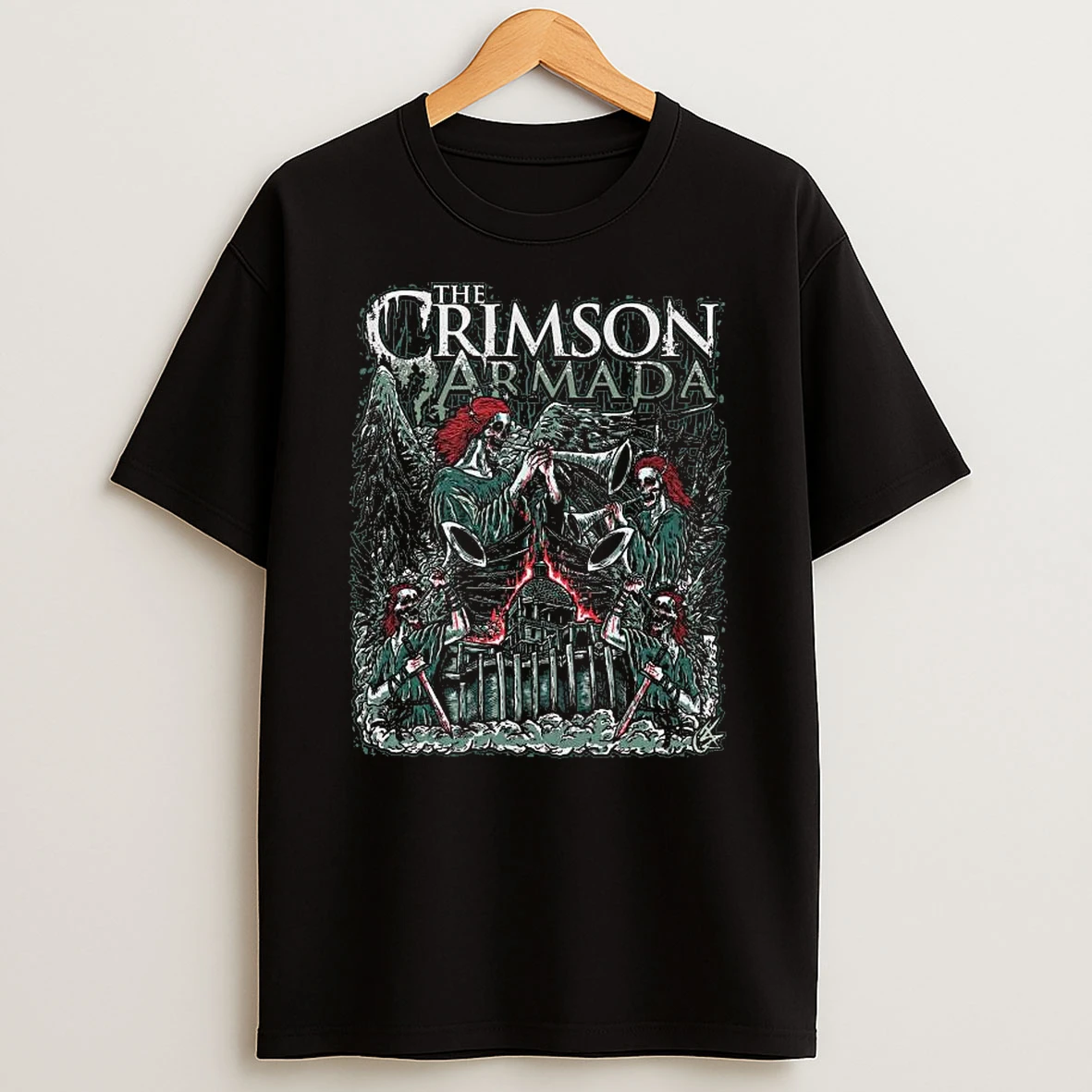The Crimson Armada Guardians Reanimated T Shirt