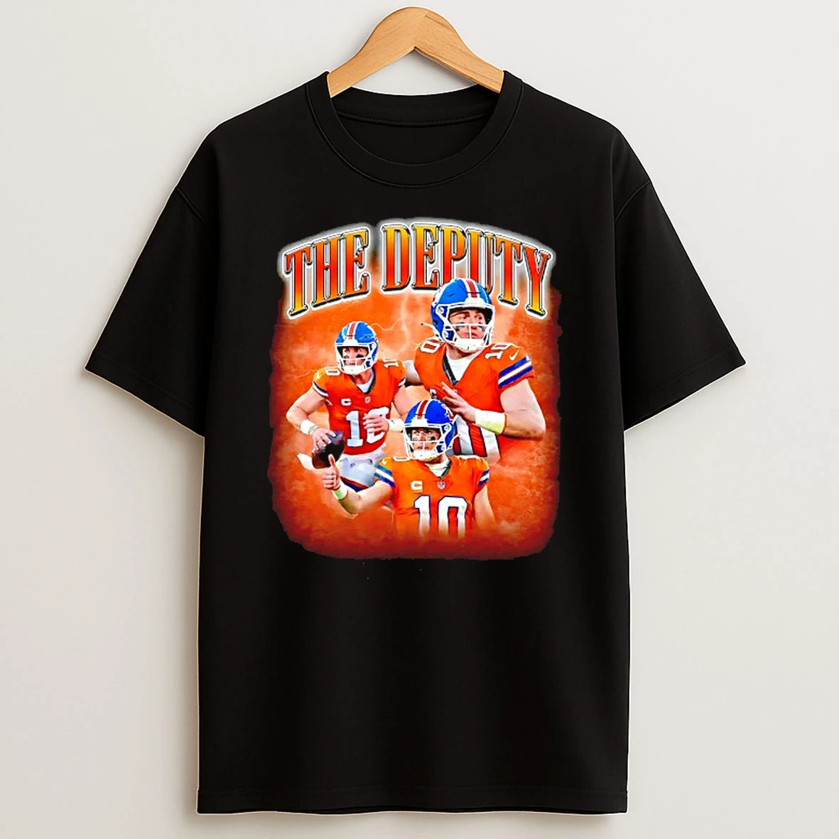 The Deputy Bo Nix Denver Broncos Graphic T Shirt