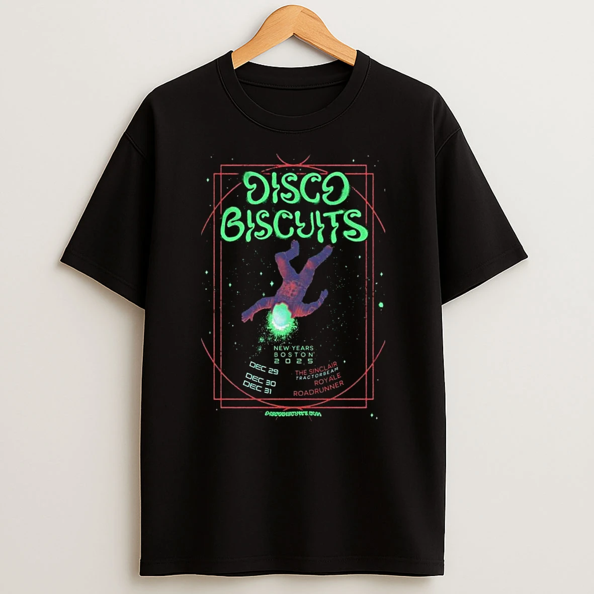 The Disco Biscuits Boston 2025 Nye On Dec 29 31 T Shirt