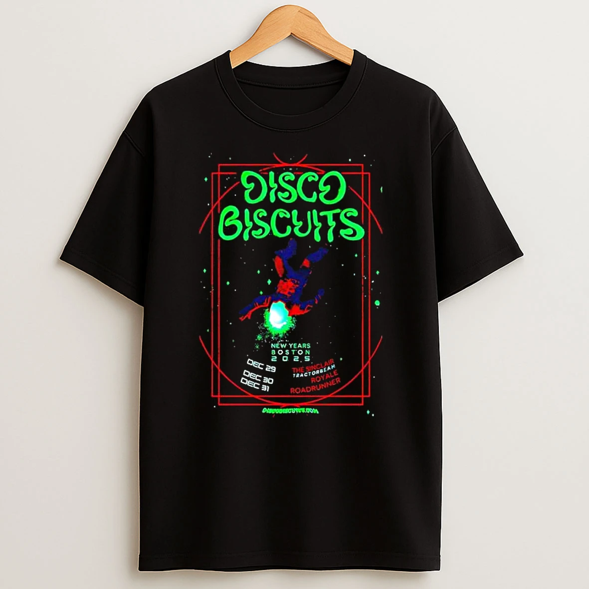 The Disco Biscuits Dec 29 31 2025 Boston Ma T Shirt