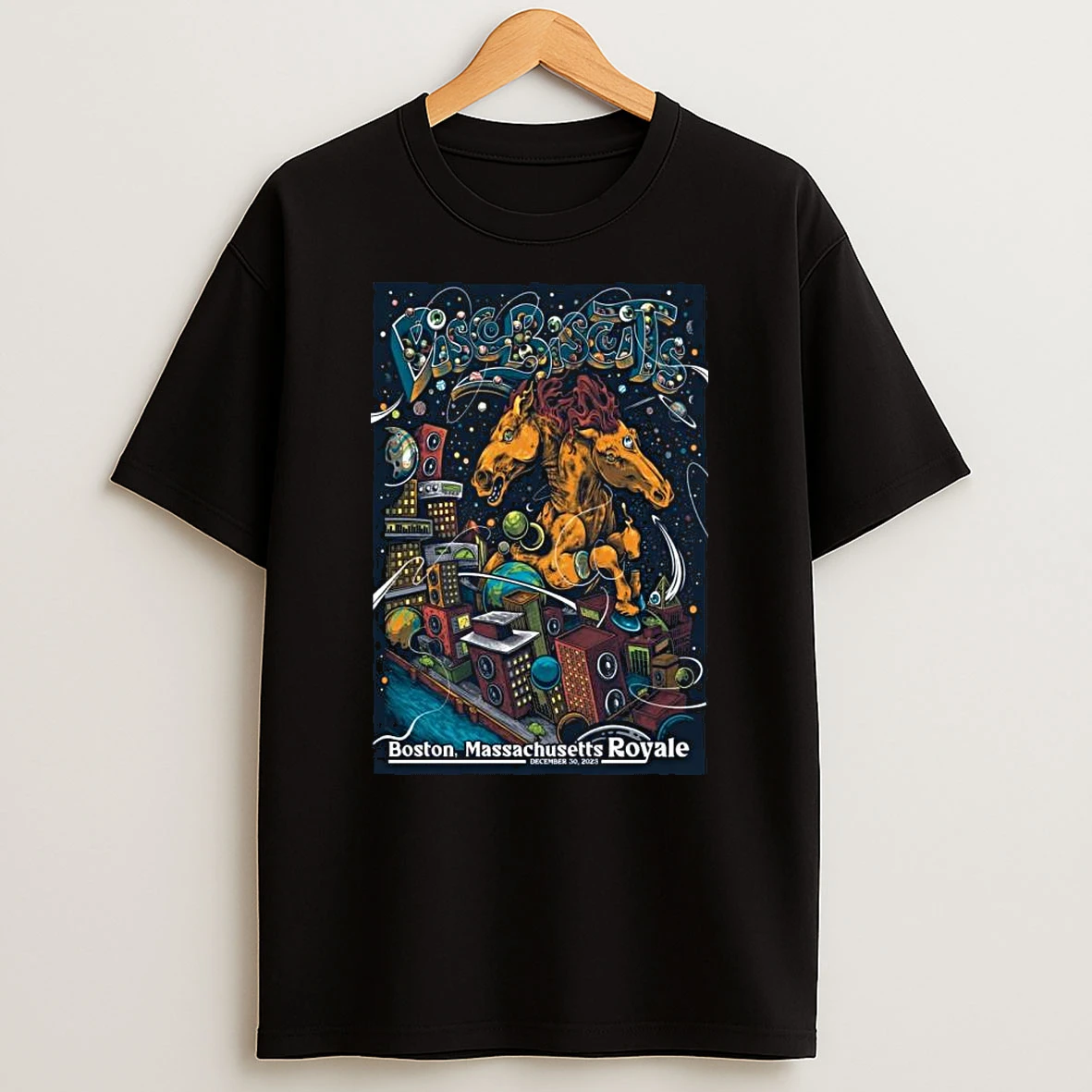 The Disco Biscuits Event Boston Ma On Dec 30 2025 T Shirt