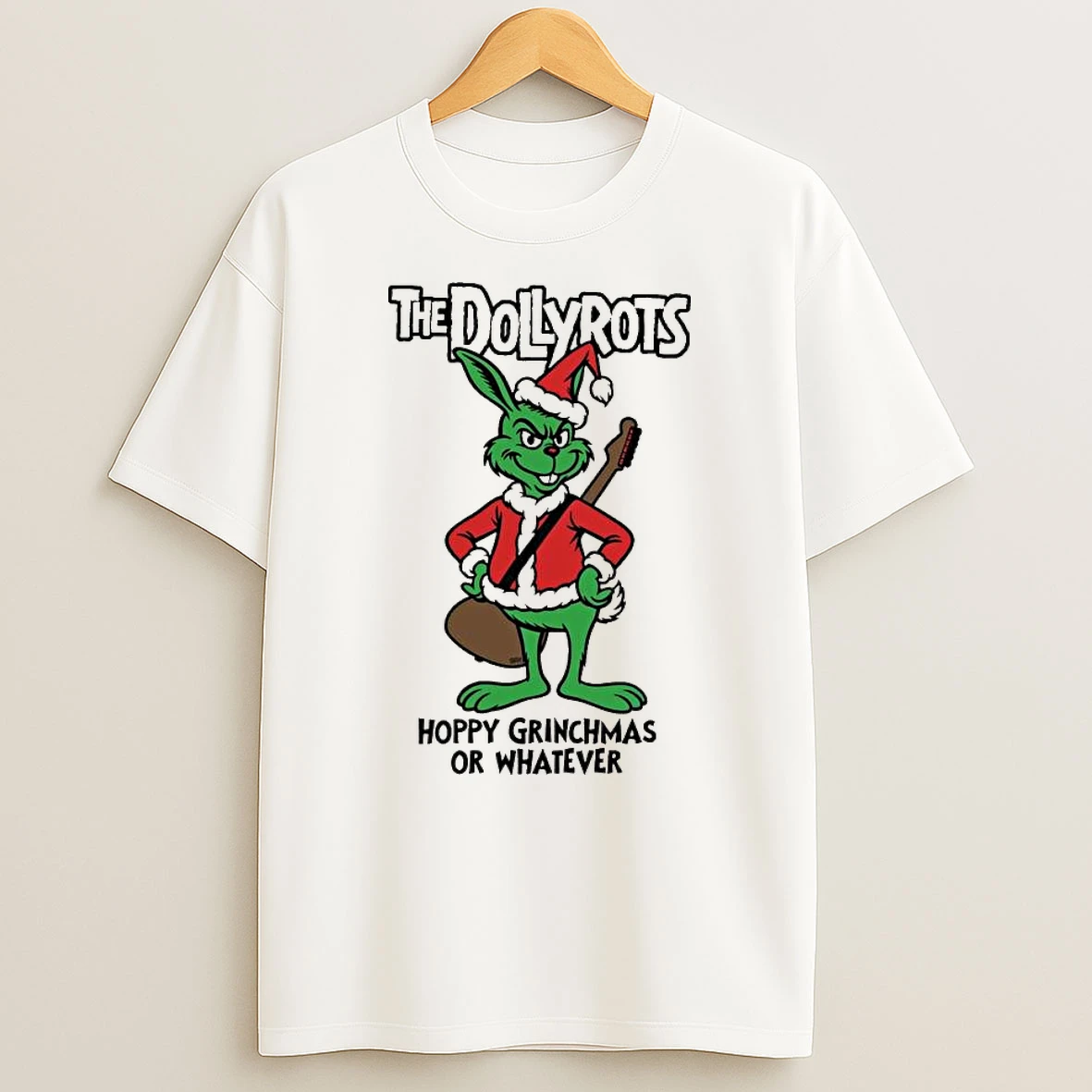The Dollyrots Hoppy Grinchmas Or Whatever 2025 T Shirt