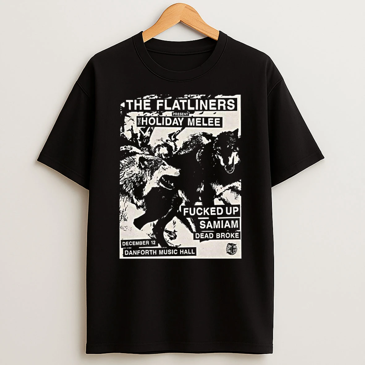 The Flatliners In Toronto On On December 12 2025 T Shirt
