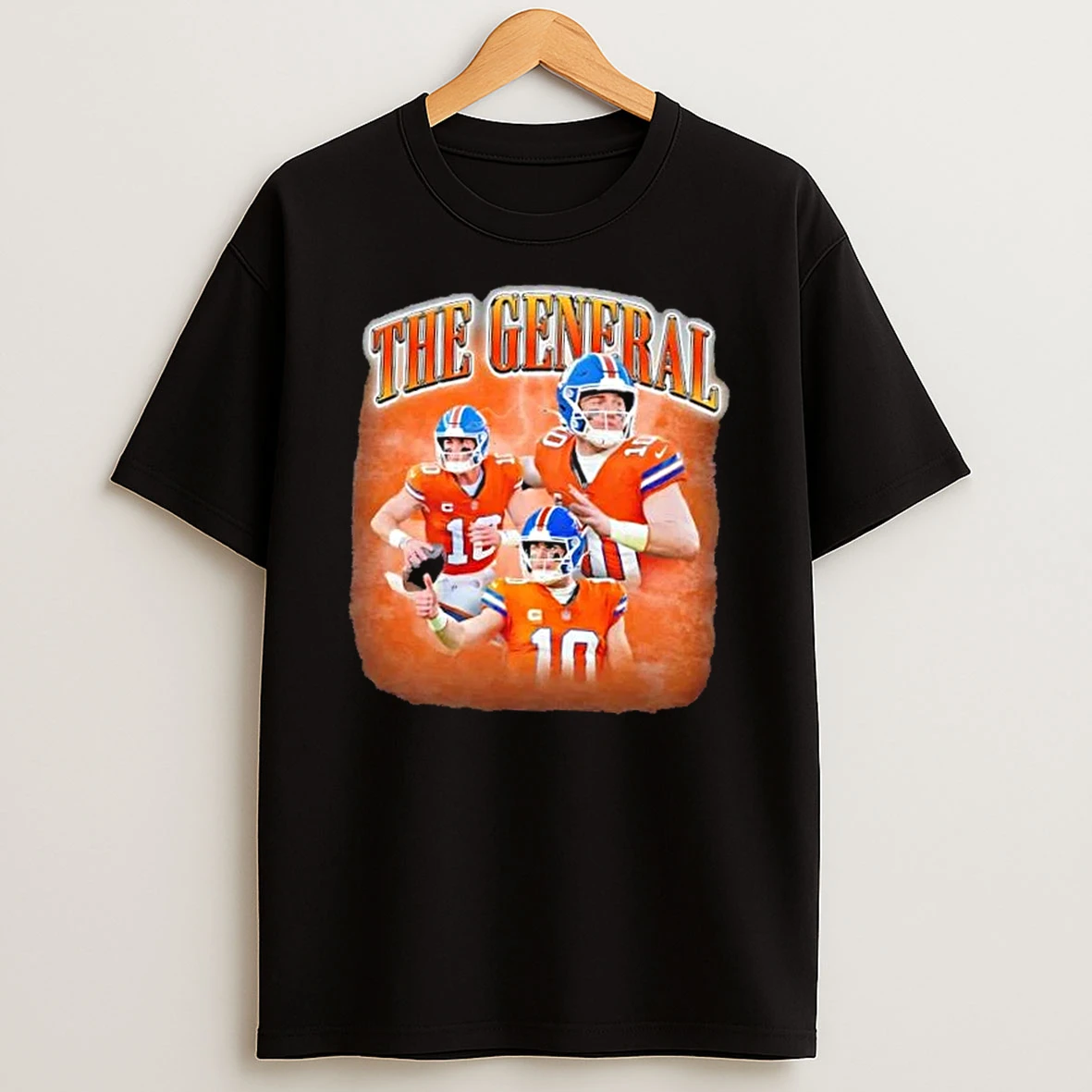 The General Bo Nix Denver Broncos Graphic T Shirt