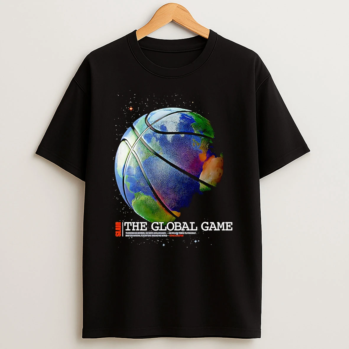 The Global Game Basketball T Shirt