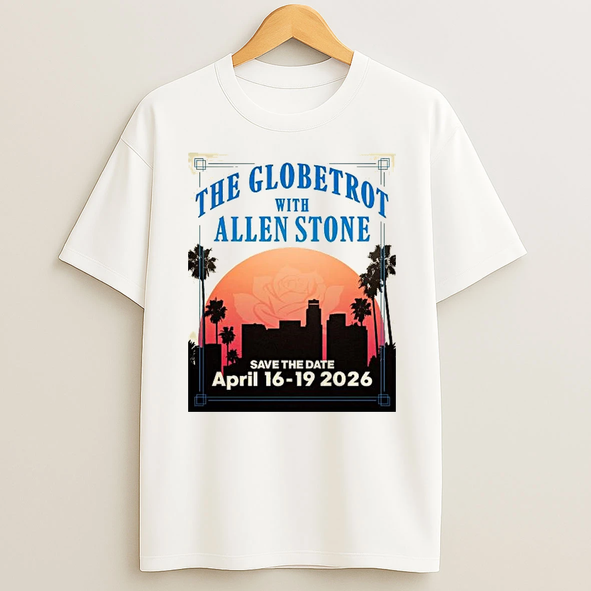 The Globetrot Allen Stone April 16 19 2026 T Shirt