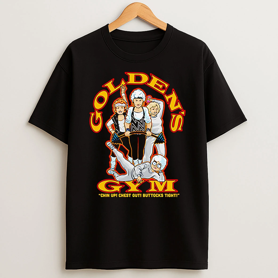The Golden Girls Goldens Gym T Shirt
