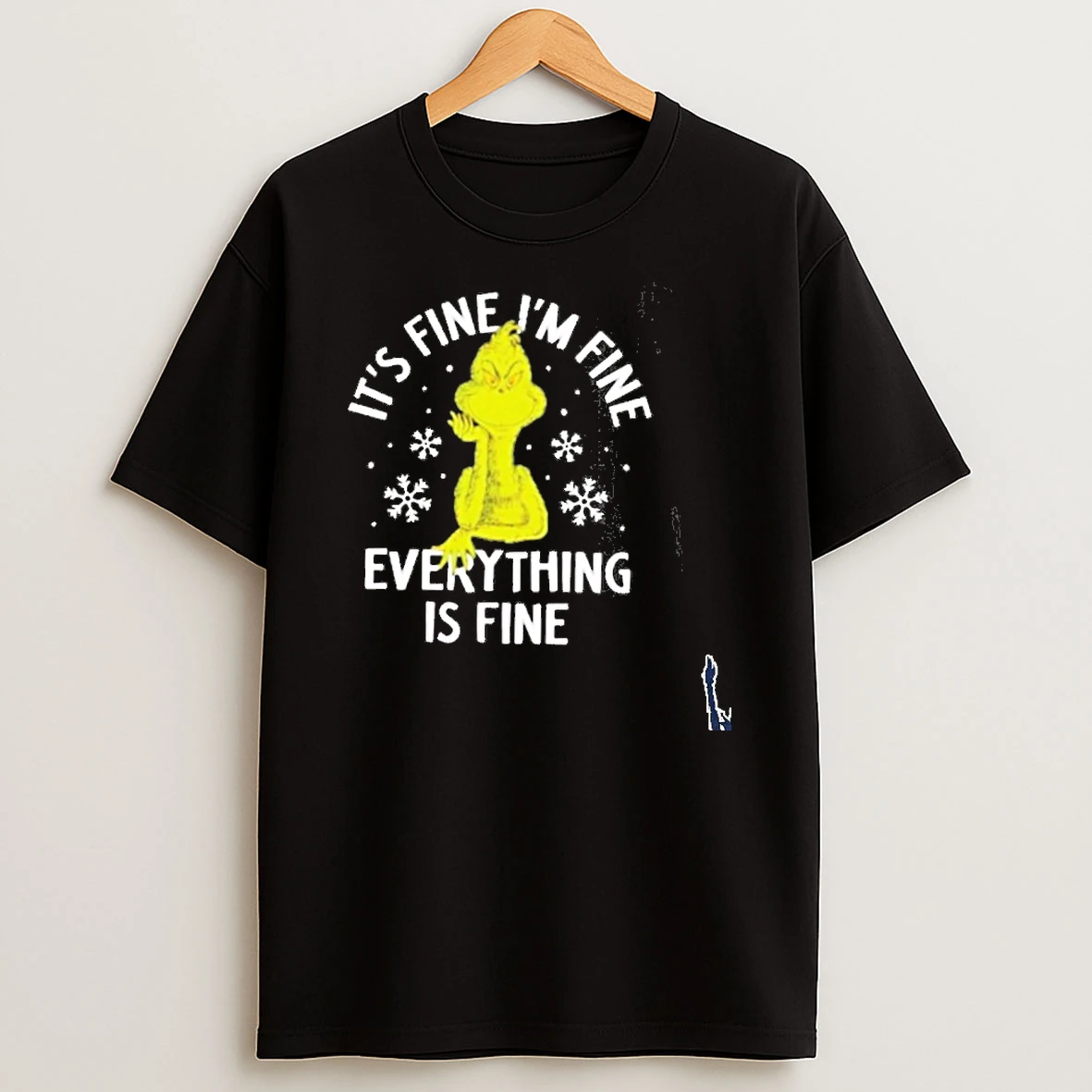The Grinch Its Fine Im Fine Everything Is Fine Stylish T Shirt