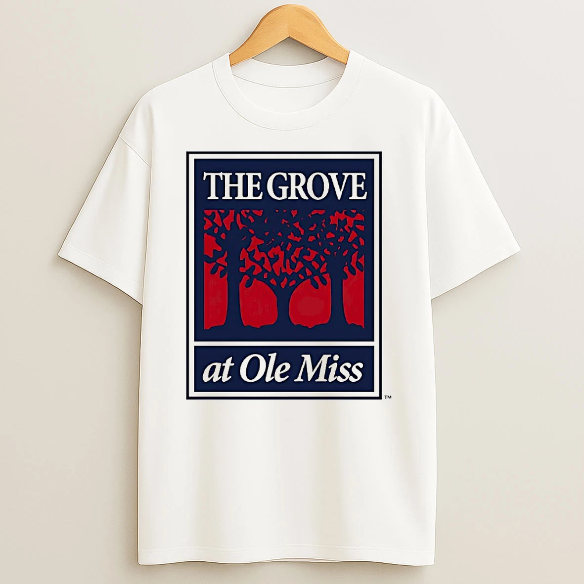 The Grove At Ole Miss Rebels Circle T Shirt