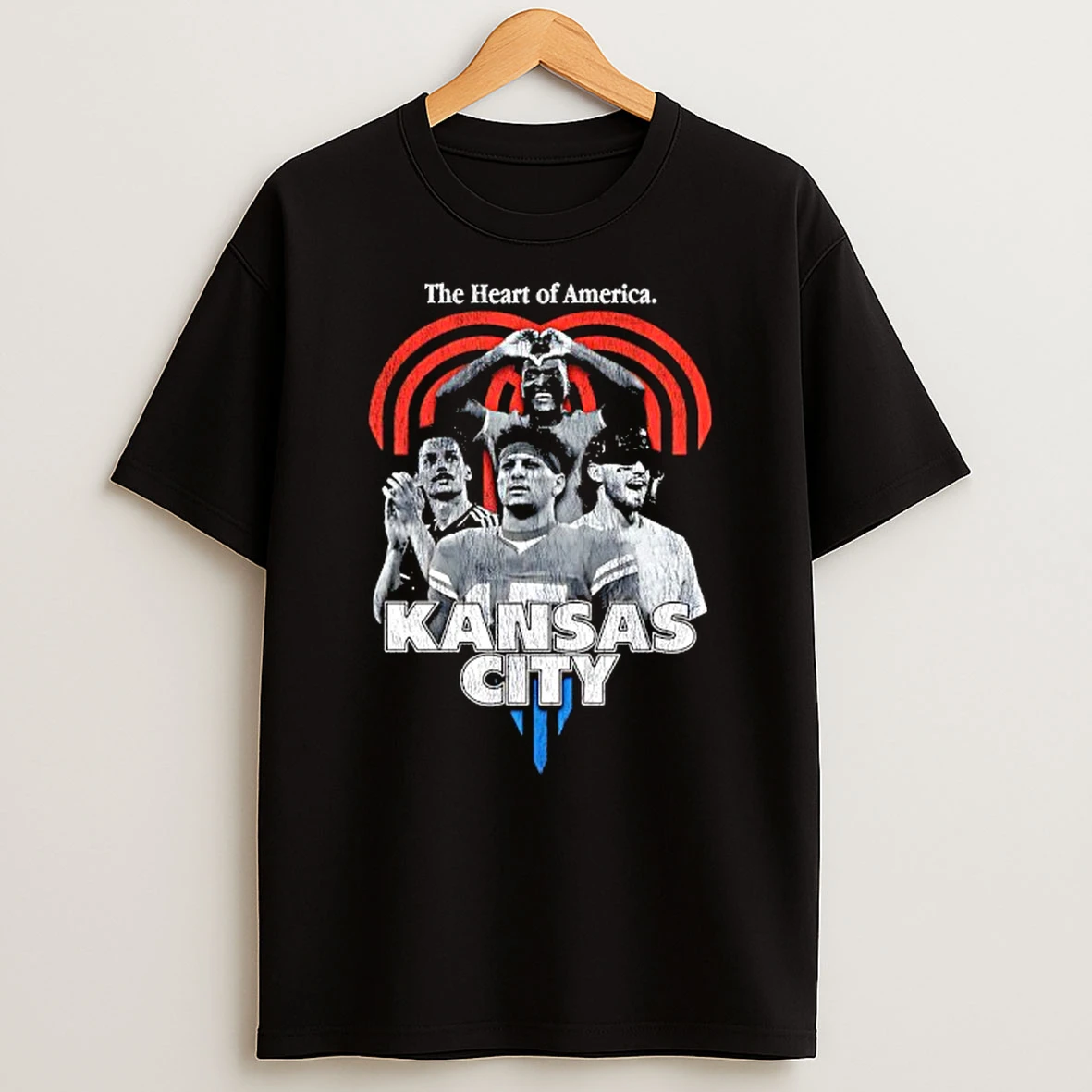 The Heart Of America Kansas City Chiefs T Shirt