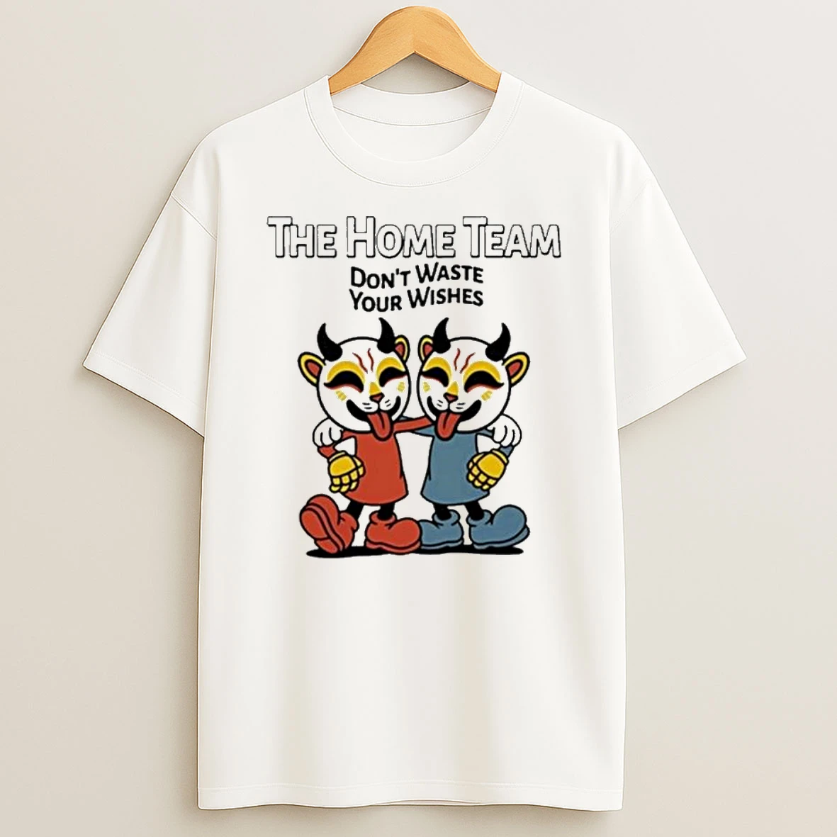 The Home Team Store Cuphead Tie Dye T Shirt