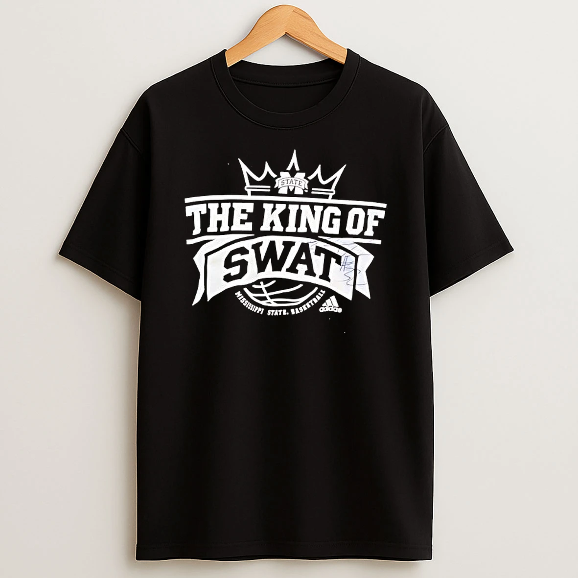 The King Of Swat Ncaa Mississippi State Bulldogs T Shirt