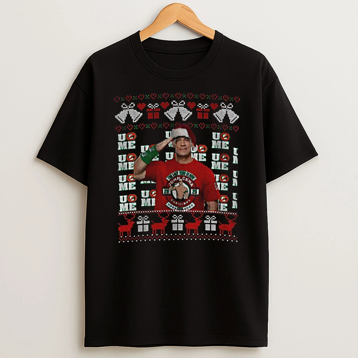 The Last Christmas Is Now John Cena Farewell Ugly Christmas T Shirt