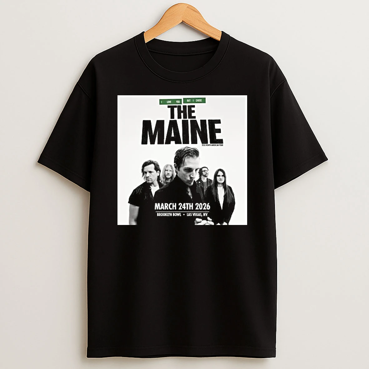 The Maine Brooklyn Bowl Las Vegas Nv Mar 24 2025 T Shirt