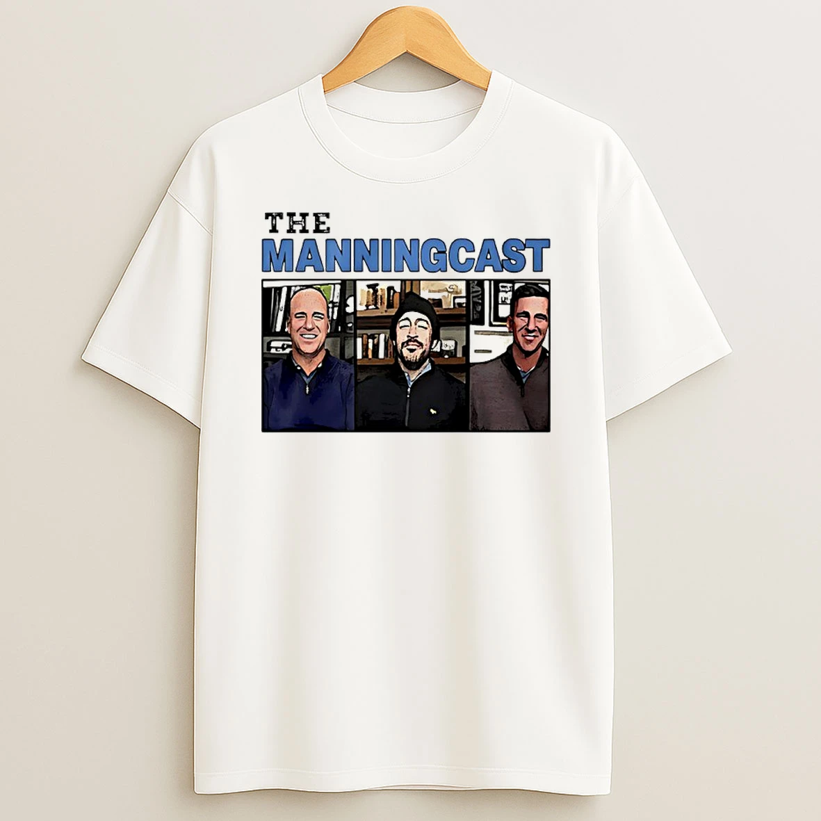 The Manningcast Peyton And Eli Manning T Shirt