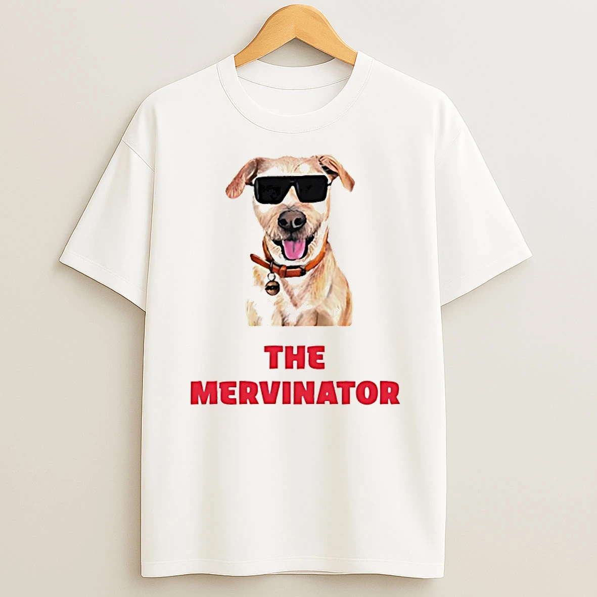 The Mervinator Dog T Shirt