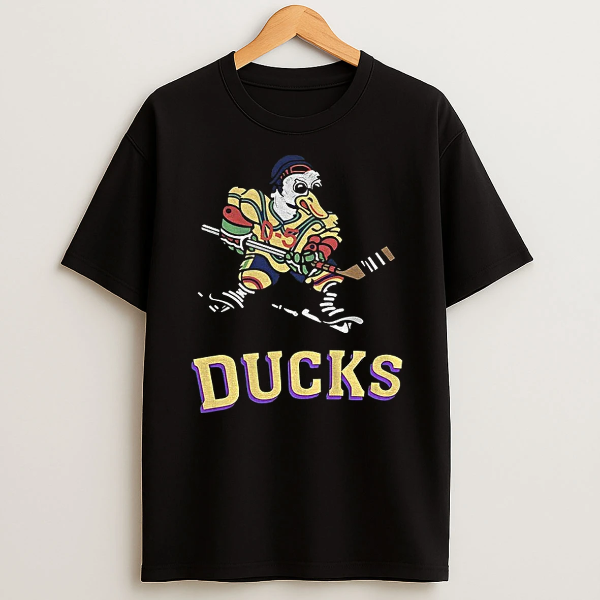 The Mighty Ducks Mascot Nhl Hockey T Shirt