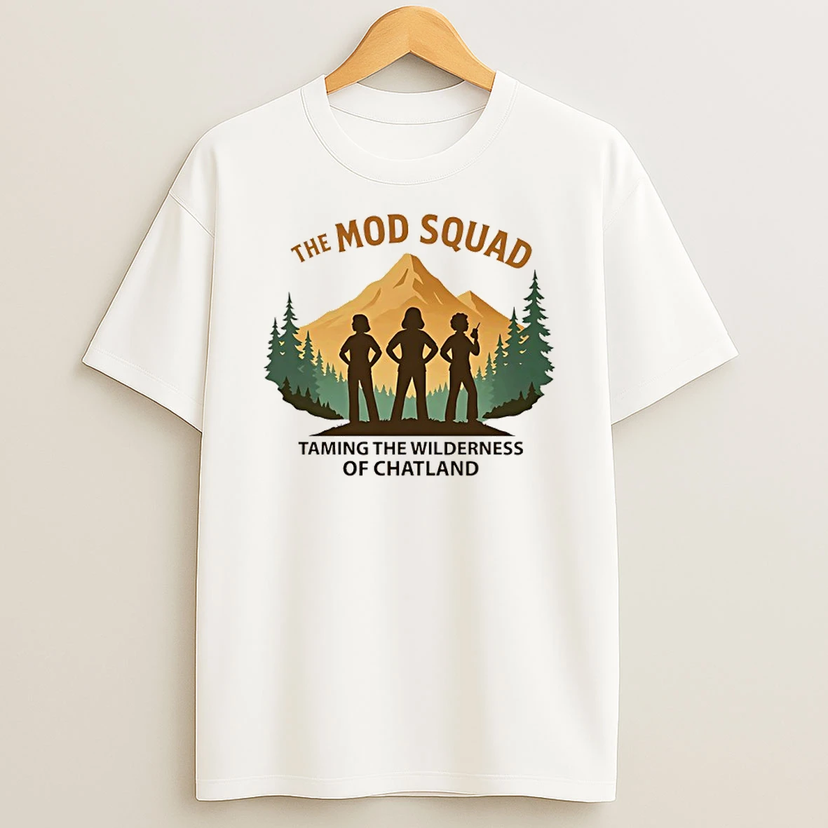 The Mod Squad Taming The Wilderness Of Chatland Vintage T Shirt