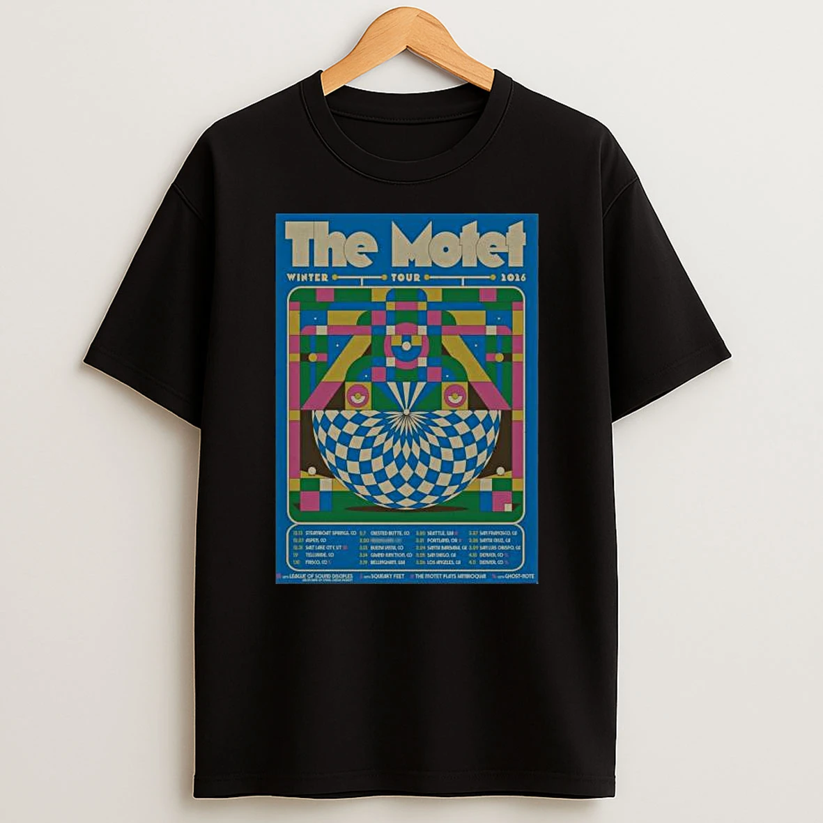 The Motet Tour Winter 2026 T Shirt